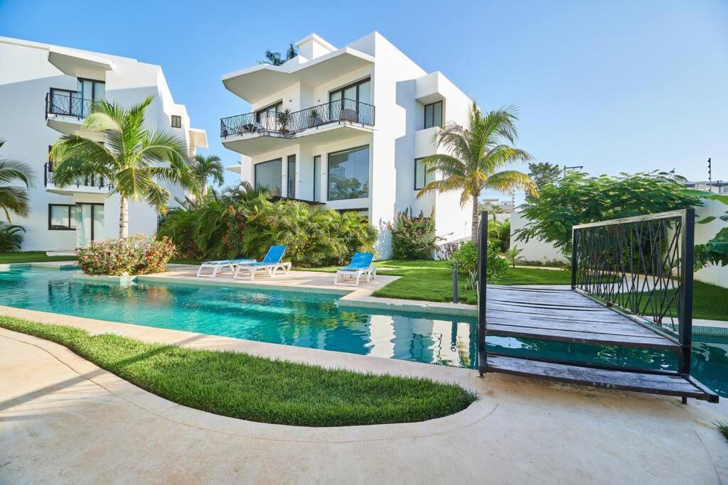 Appartamento Neem 14 1Br Bohogem In The Heart Of Tulum Esterno foto