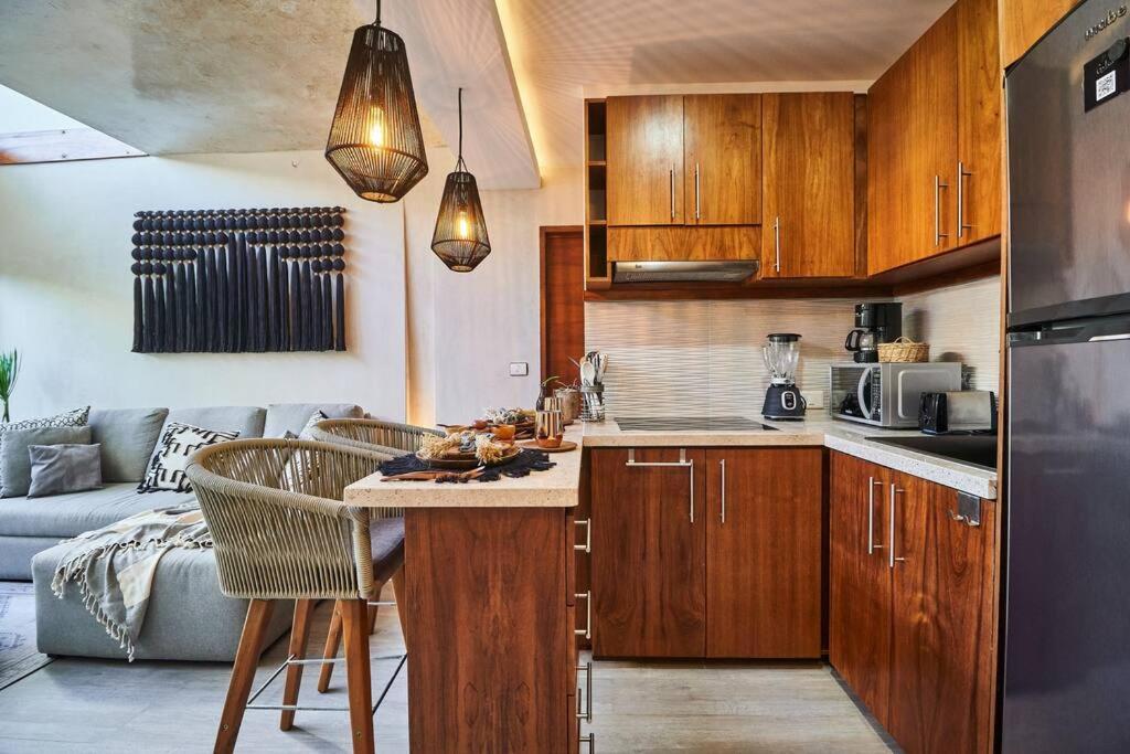 Appartamento Neem 14 1Br Bohogem In The Heart Of Tulum Esterno foto