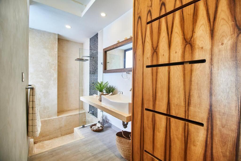Appartamento Neem 14 1Br Bohogem In The Heart Of Tulum Esterno foto