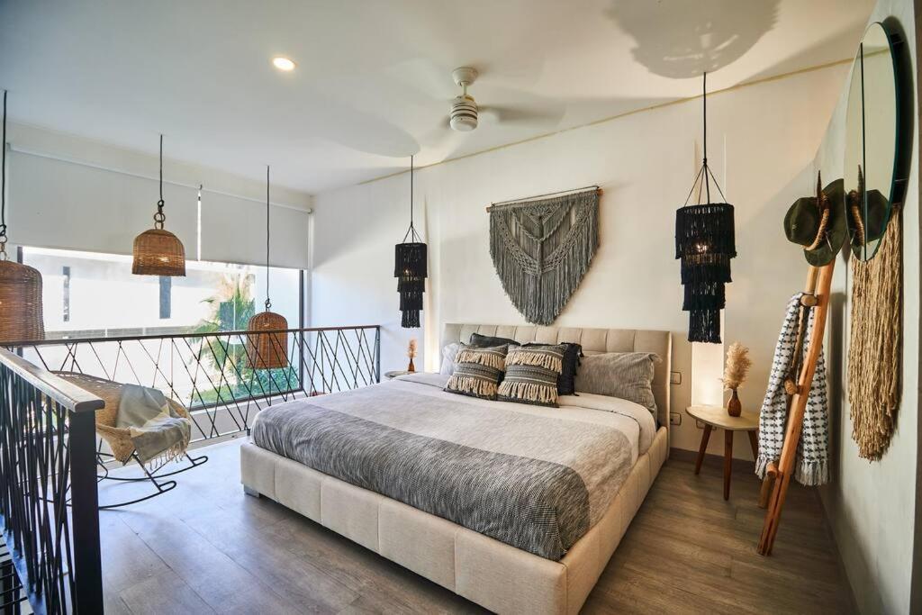 Appartamento Neem 14 1Br Bohogem In The Heart Of Tulum Esterno foto