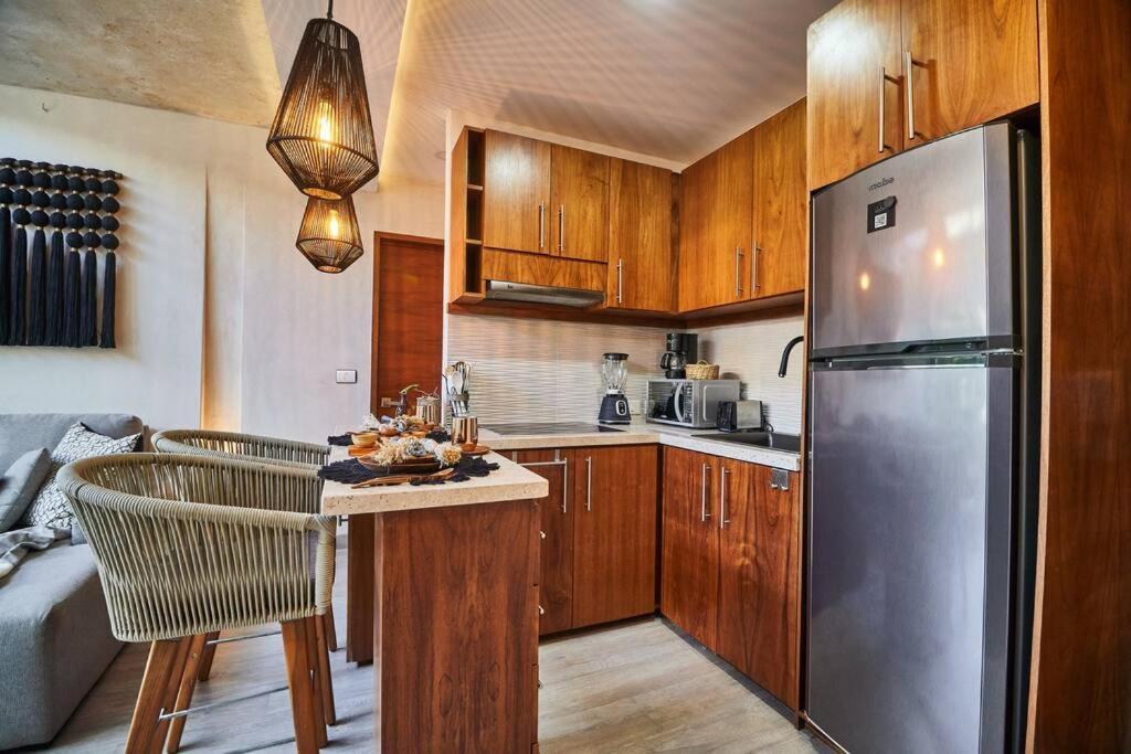 Appartamento Neem 14 1Br Bohogem In The Heart Of Tulum Esterno foto